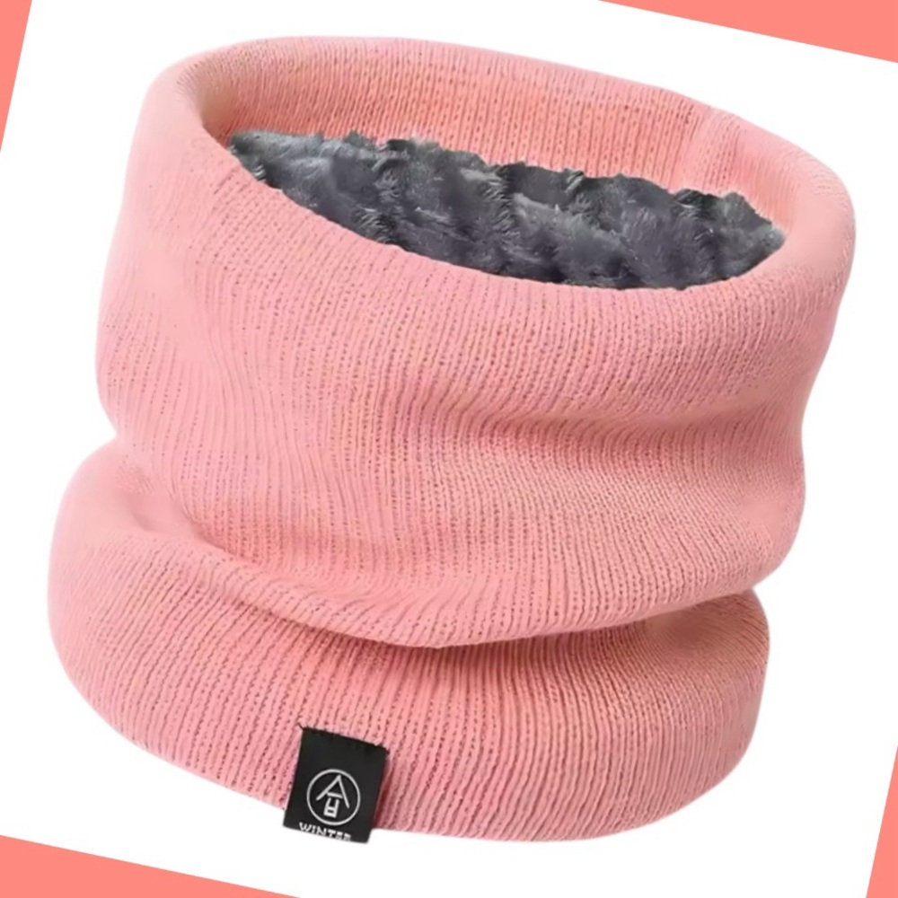 Thick Winter Warm Unisex Knitted Neck Scarf Ring / Outdoor Ski Full Mask